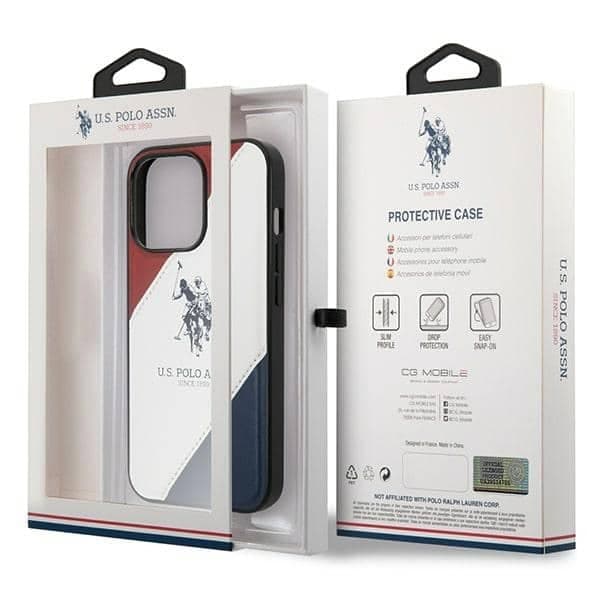 U.S. Polo Assn. Authentic Logo Collection - θήκη για Apple iPhone 13 Pro Max - Λευκό 8