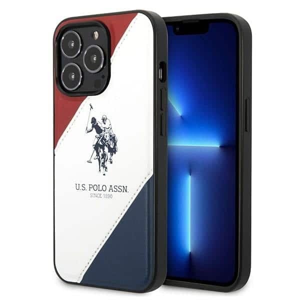 U.S. Polo Assn. Authentic Logo Collection - θήκη για Apple iPhone 13 Pro - Λευκό