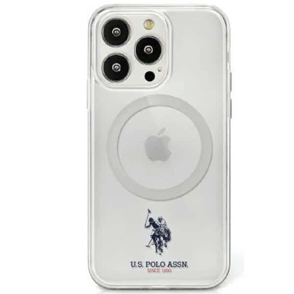 U.S. Polo Assn. Authentic Logo Collection - θήκη για Apple iPhone 13 Pro Max - Διάφανο