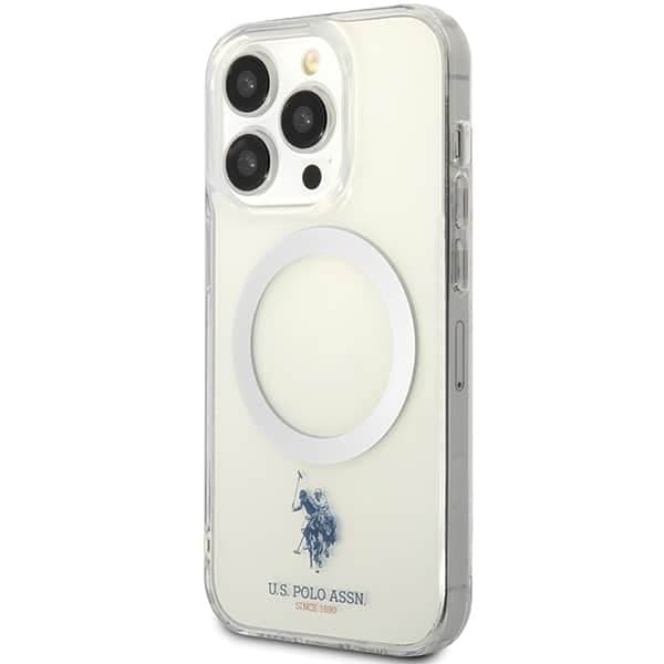 US Polo USHMP15LUCIT iPhone 15 Pro 6.1" διαφανής συλλογή MagSafe 2