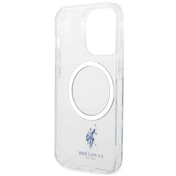 US Polo USHMP15LUCIT iPhone 15 Pro 6.1" διαφανής συλλογή MagSafe 7