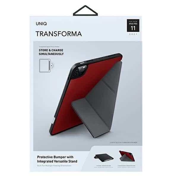 UNIQ Transforma  - θήκη για Apple iPad Pro 11 (2021) / Air (2022) - Κόκκινο 6