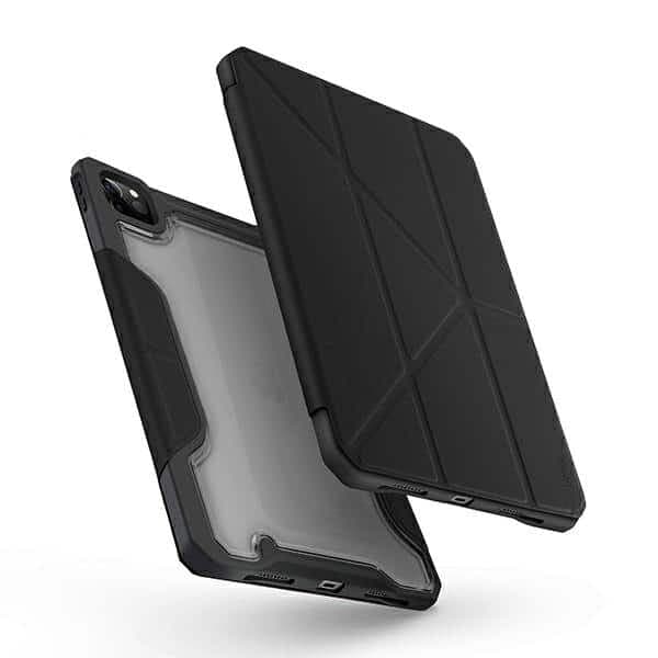 UNIQ θήκη Trexa για iPad Pro 11" 2021/2020 Αντιμικροβιακή μαύρη/black