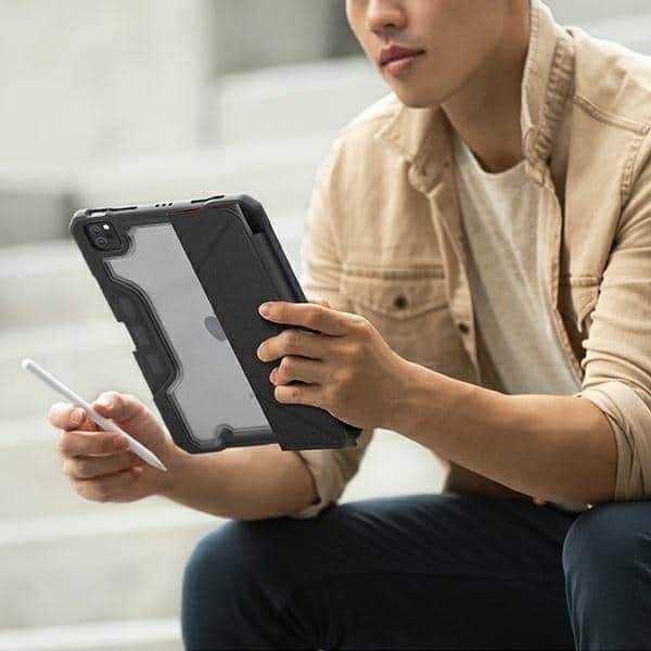 UNIQ θήκη Trexa για iPad Pro 11" 2021/2020 Αντιμικροβιακή κόκκινη 5