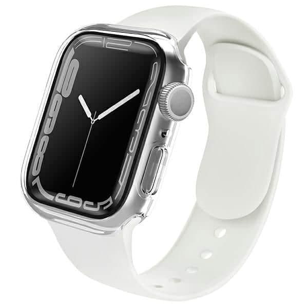 UNIQ θήκη Legion για Apple Watch Series 7/8/ 9 45mm διάφανη/clear