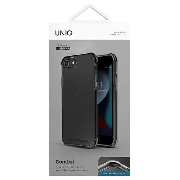 UNIQ Combat - θήκη για Apple iPhone SE / (2020) (2022) 7 8 - Μαύρο 5