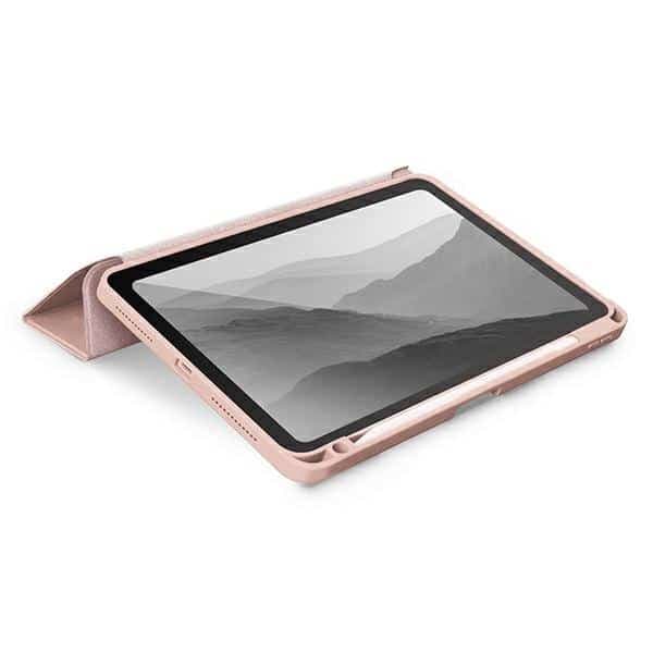 UNIQ θήκη Moven για iPad Air 10.9 (2022/2020) Αντιμικροβιακή ροζ / blush pink 3
