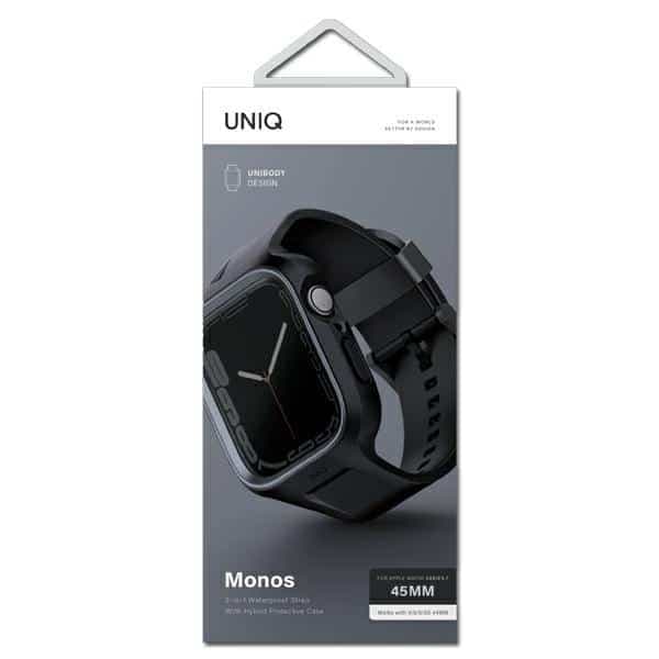 UNIQ Monos - θήκη για Apple Watch 4 / 5 6 7 8 SE 2 - Μαύρο 4