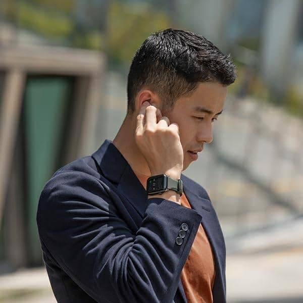 UNIQ Linus - θήκη για Apple Watch Series 1 / 2 3 4 5 6 7 8 9 SE - Μαύρο 2