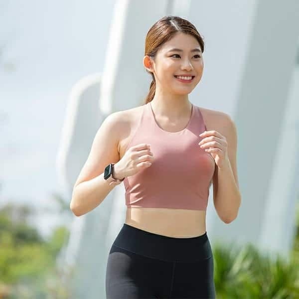 UNIQ λουράκι Linus για Apple Watch Series 1/2/3/4/5/6/7/8/9/SE/SE2 38/40/41mm. Airosoft Silicone ροζ/blush pink 2