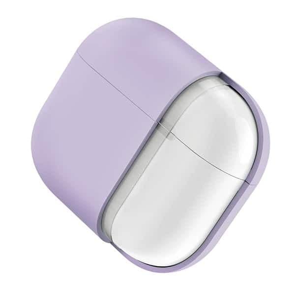 UNIQ θήκη Lino AirPods Pro 2 gen Silicone (2022/2023) λιλά/λεβάντα λιλά 3