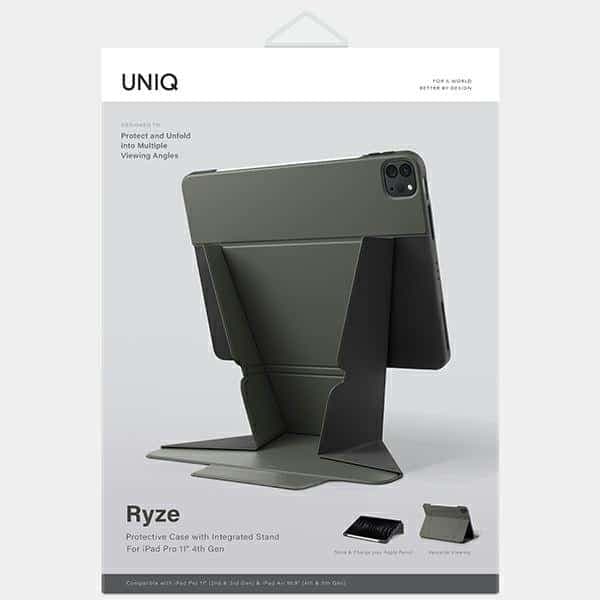 UNIQ θήκη Ryze για iPad Pro 11 (2021-2022) / Air 10.9" (2020-2022) πράσινο 6