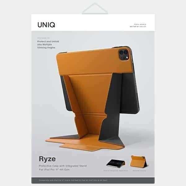 UNIQ θήκη Ryze για iPad Pro 11 (2021-2022) / Air 10.9" (2020-2022) μουσταρδί 6