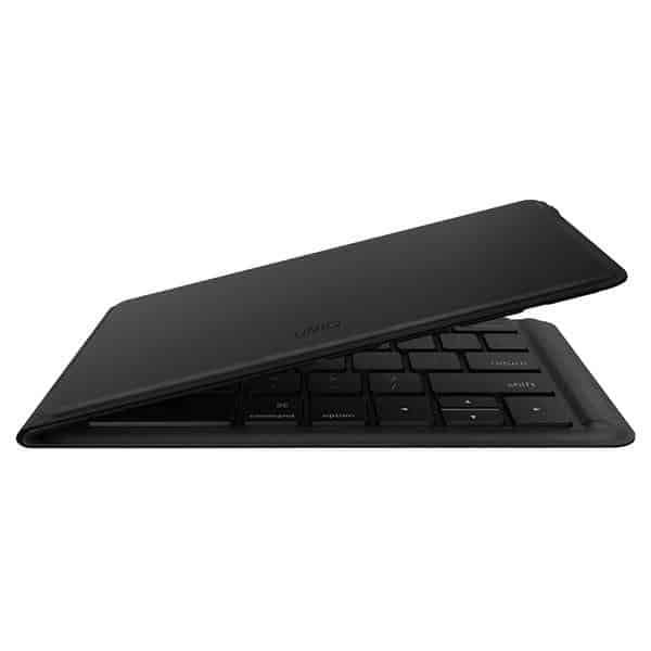 UNIQ Forio αναδιπλούμενο πληκτρολόγιο Bluetooth μαύρο/midnight black