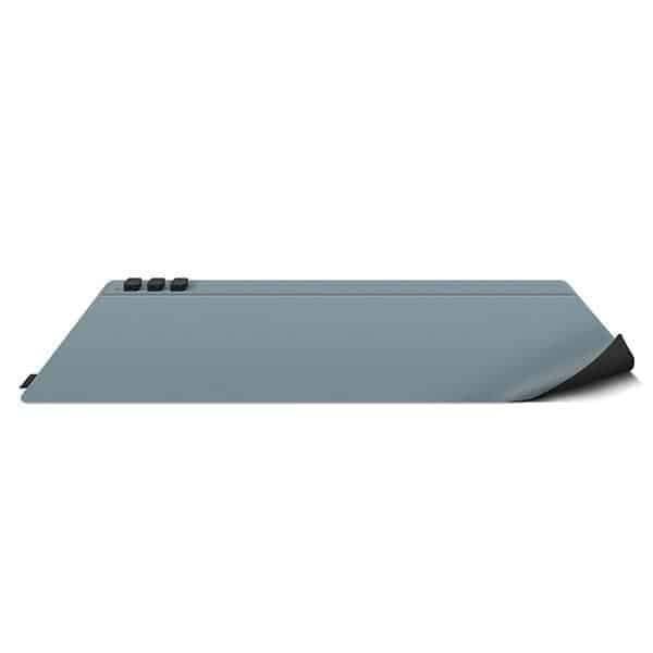 UNIQ Hagen Διπλής Όψης Mousepad Γραφείου Μαύρο-Μπλε/Midnight Black-Washed Blue