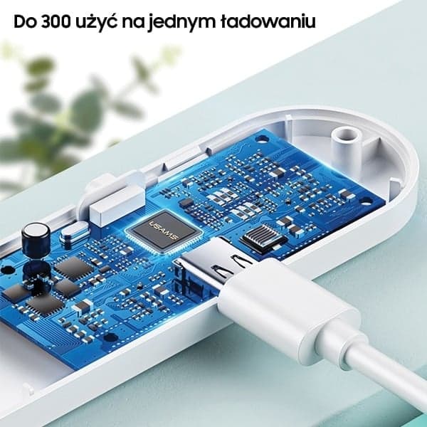 USAMS Λάμπα απολύμανσης UV-C Mini χειρός στεριλιστής λευκός/white ZB159XDD01 (US-ZB159) 5