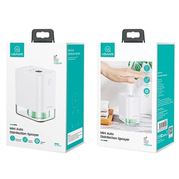 USAMS Αυτόματος αισθητήρας απολυμαντή Mini Sprayer λευκός / white ZB155XSJ02 (US-ZB155) 11