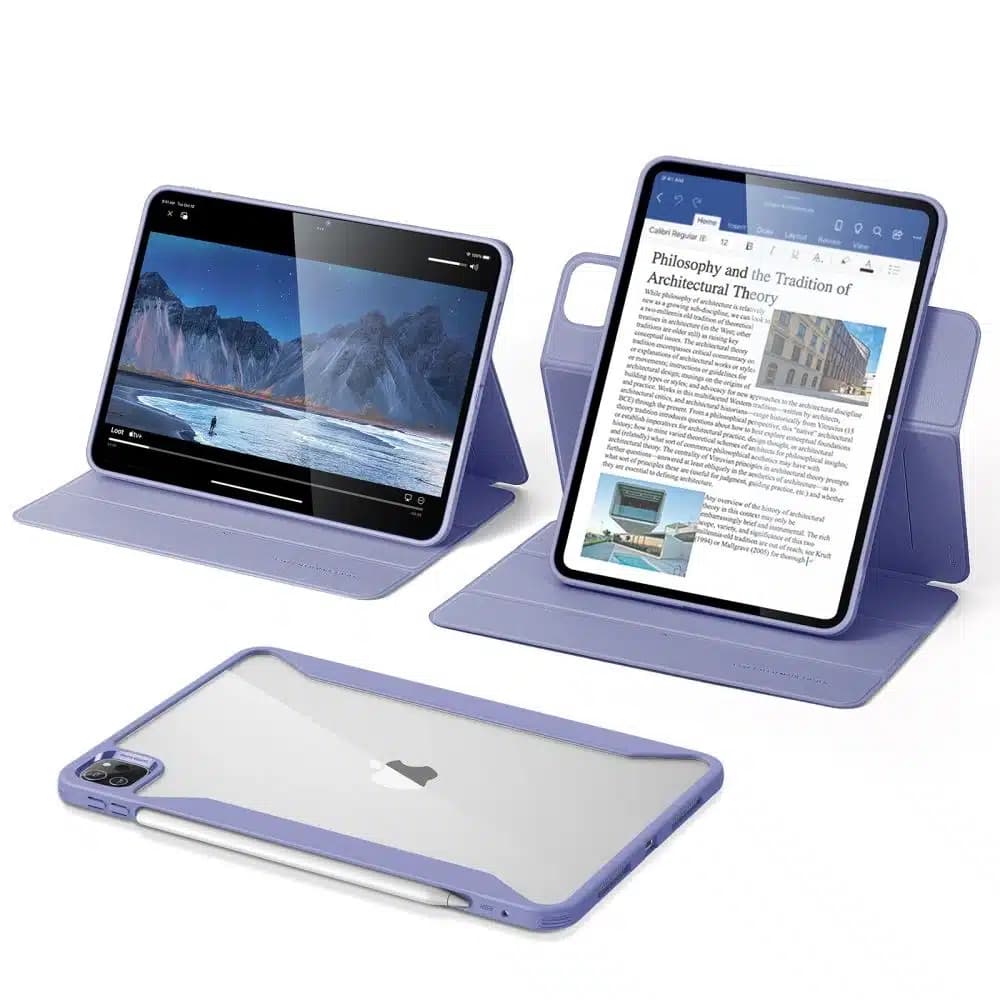 ESR Rebound Hybrid θήκη για iPad Pro 11.5'' 2024 - μωβ 2