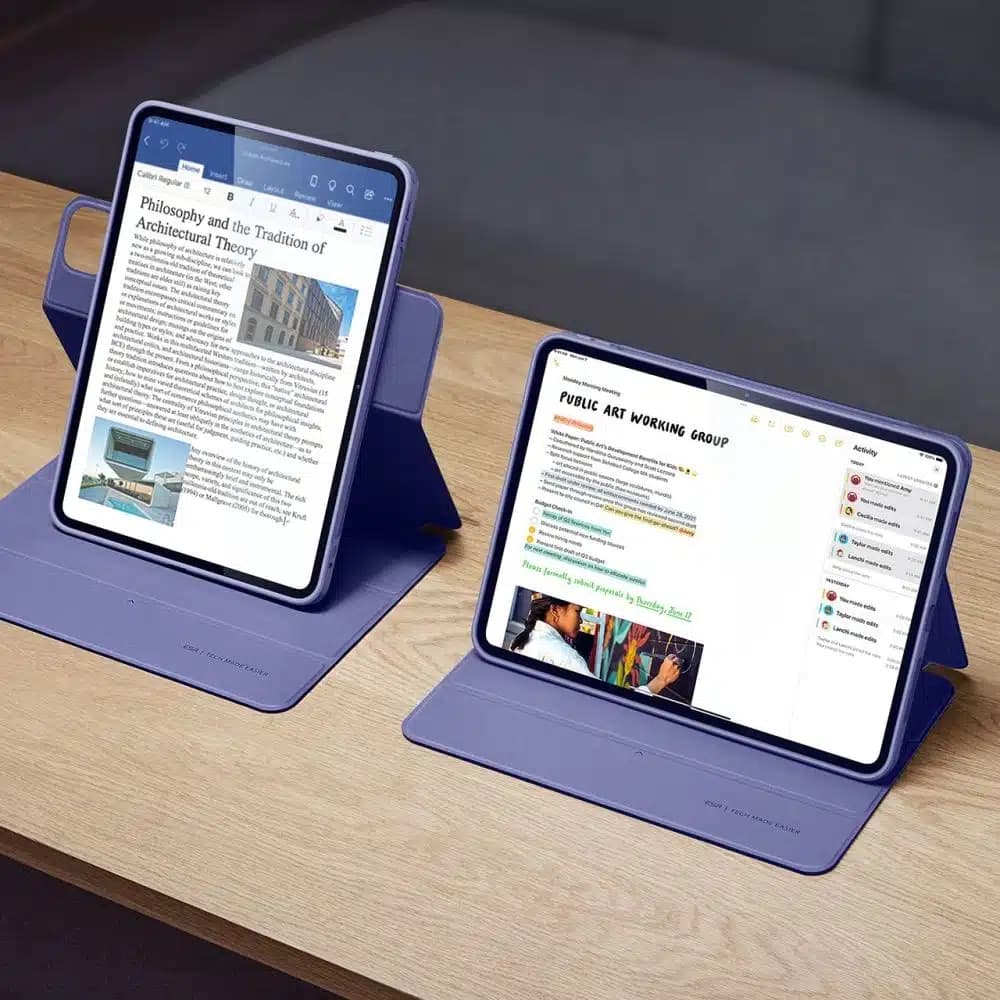 ESR Rebound Hybrid θήκη για iPad Pro 13.7'' 2024 - μωβ 4