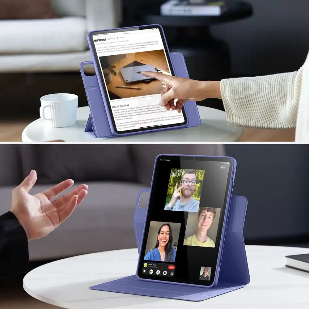 ESR Rebound Hybrid θήκη για iPad Pro 13.7'' 2024 - μωβ 5