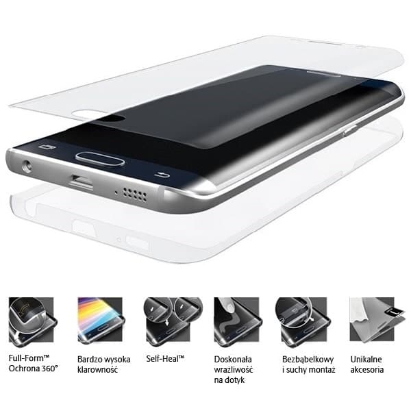 3MK Φόλιο ARC SE 3D Sam G935 S7 Edge HG, μπροστά, πίσω, πλευρές 2