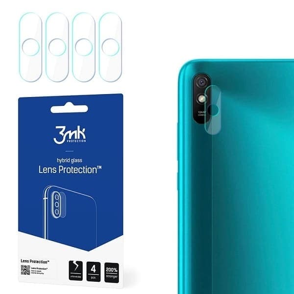 3MK Lens Protect Προστασία φακού για Xiaomi Redmi 9A 4τμχ