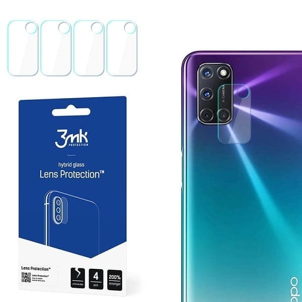3MK Lens Protect Oppo A72 Προστασία φακού κάμερας 4τμχ
