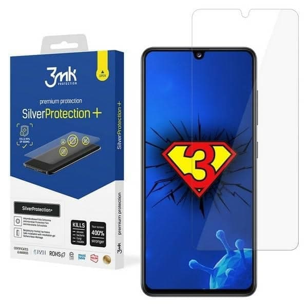3MK Silver Protect+ Sam A415 A41 Αντιμικροβιακή Μεμβράνη Προστασίας με Υγρή Εγκατάσταση