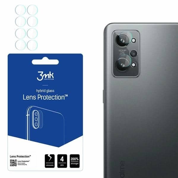 3MK Lens Protect Realme GT 2 5G Προστασία φακού κάμερας 4τμχ