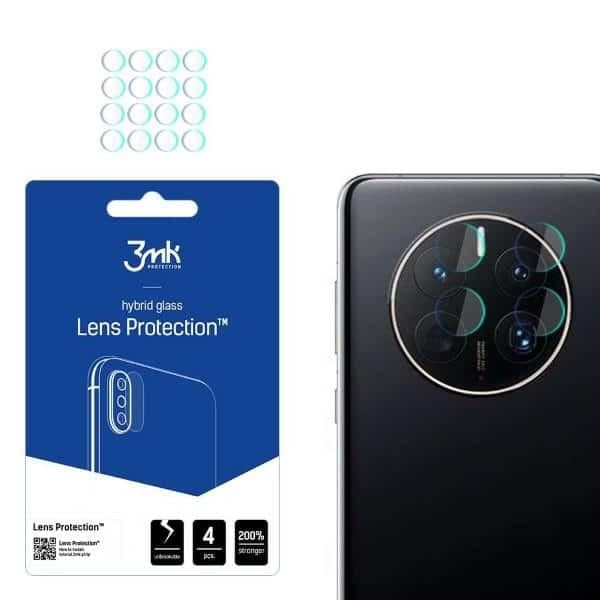 3MK Lens Protect Προστασία φακού για Huawei Mate 50 Pro 4τμχ