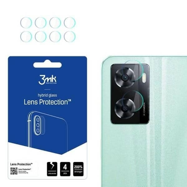 3MK Lens Protect Oppo A57 4G/5G / A57e / A57s Προστασία φακού κάμερας 4τμχ