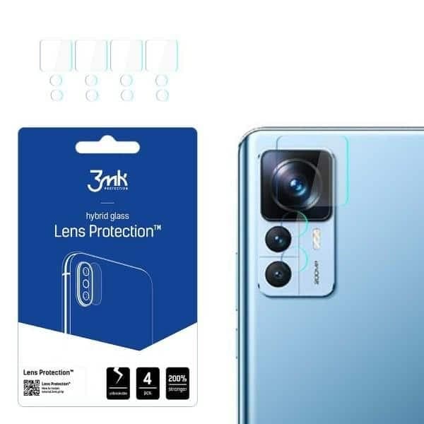 3MK Lens Protect για Xiaomi 12T/12T Pro Προστασία φακού κάμερας 4τμχ