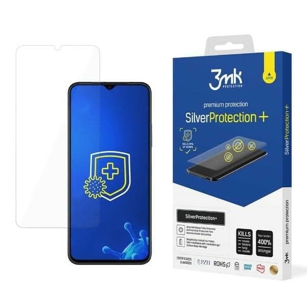 3MK Silver Protect+ Huawei Nova Y61 Αντιμικροβιακή Μεμβράνη Που Τοποθετείται Με Υγρό