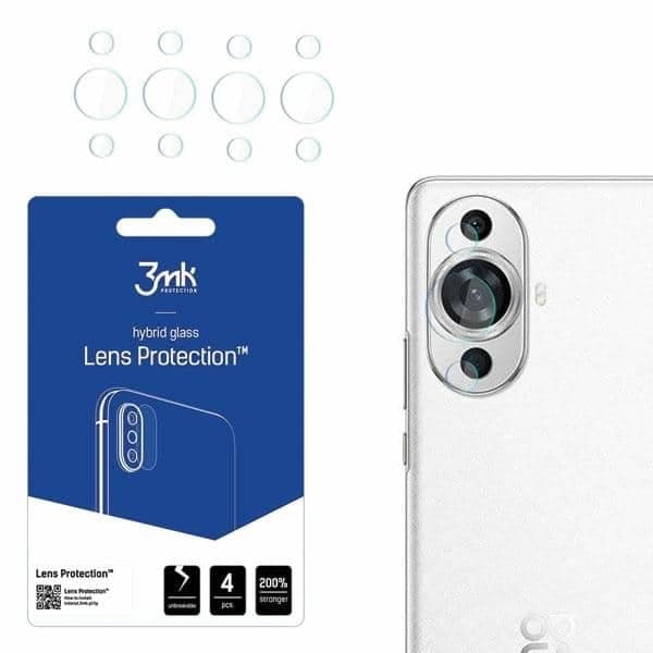 3MK Lens Protect Huawei Nova 11 Pro Προστασία φακού κάμερας 4τμχ
