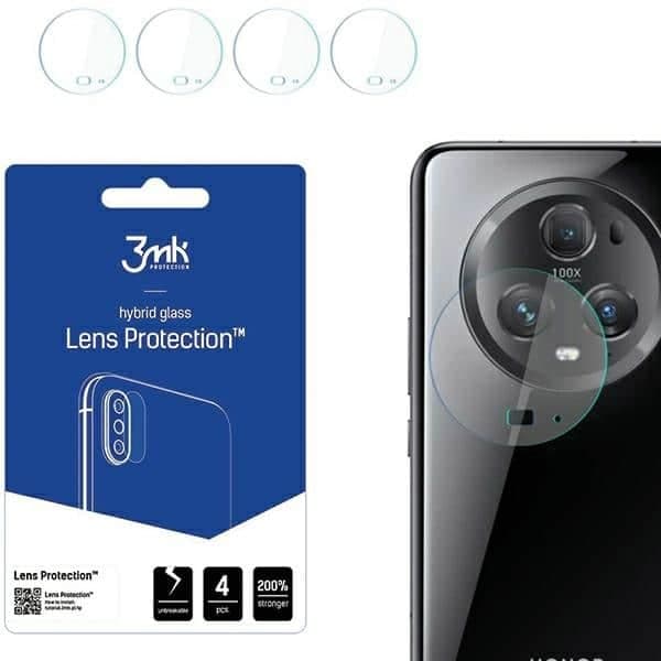 3MK Lens Protect Honor Magic5 Pro Προστασία φακού κάμερας 4τμχ