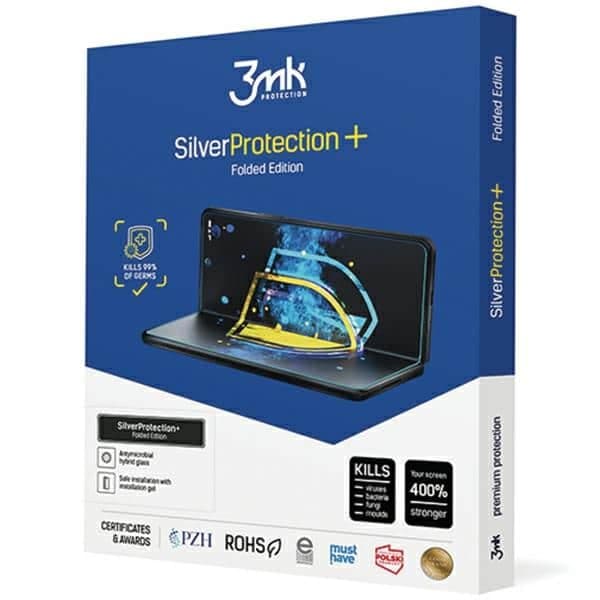 3MK SilverProtect+ Motorola Razr 40 Ultra / Razr+ 2023 Folded Edition Αντιμικροβιακή Μεμβράνη Εγκατάστασης σε Υγρό