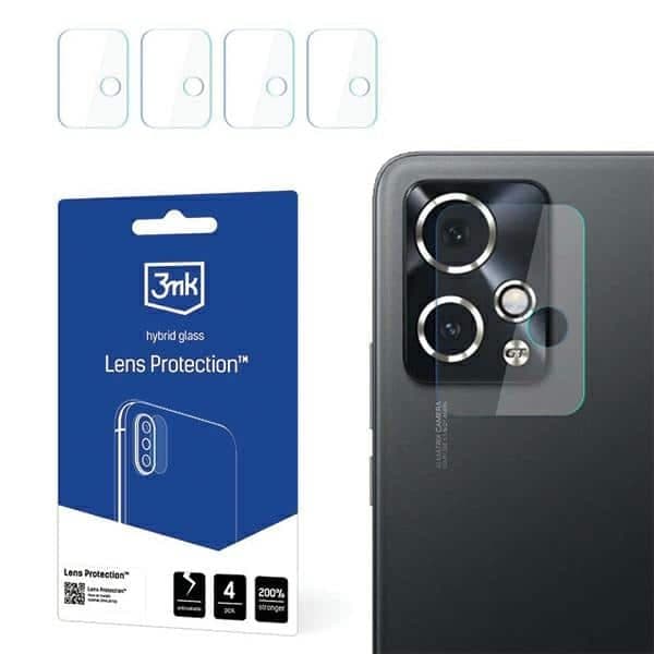 3MK Lens Protect Oneplus Ace 3 Προστασία φακού κάμερας 4τμχ