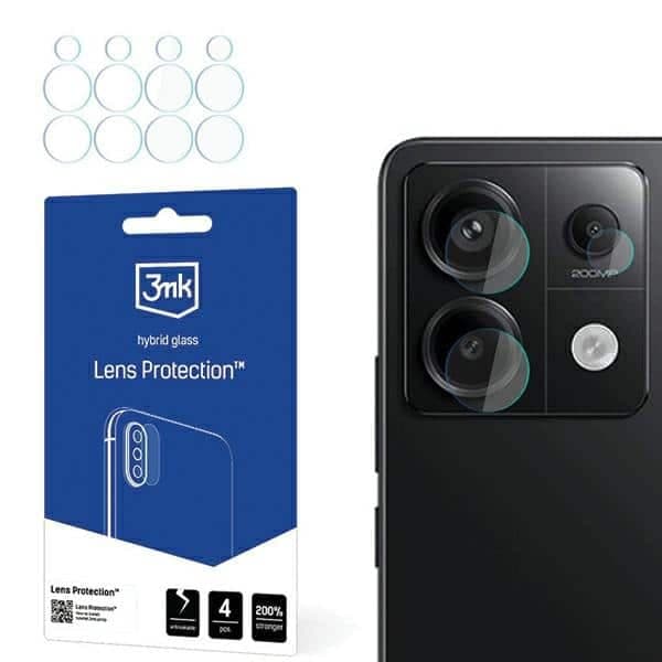 3MK Lens Protect Redmi Note 13 Pro Προστασία φακού κάμερας 4τμχ