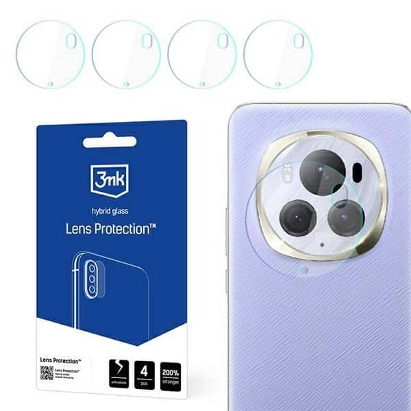 3MK Lens Protect Honor Magic6 Pro Προστασία φακού κάμερας 4τμχ