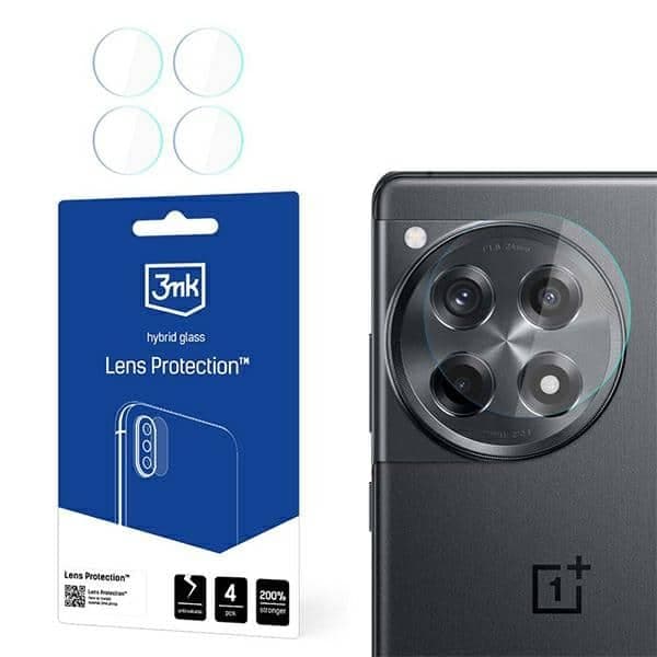 3MK Lens Protect OnePlus 12R Προστασία φακού κάμερας 4τμχ