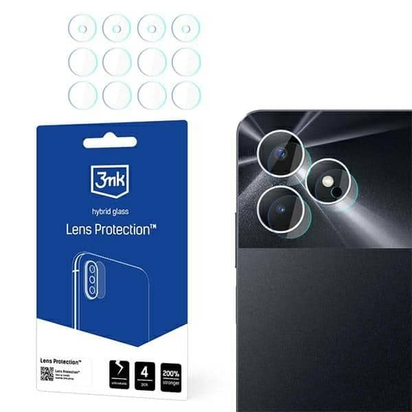 3MK Lens Protect Realme Note 50 Προστασία φακού κάμερας 4τμχ