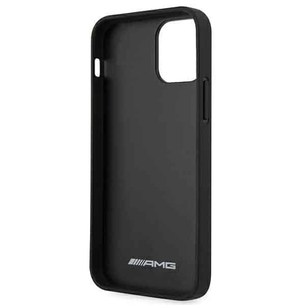 Mercedes Leather Hot Stamped - θήκη για Apple iPhone 12 Pro Max - Μαύρο 7