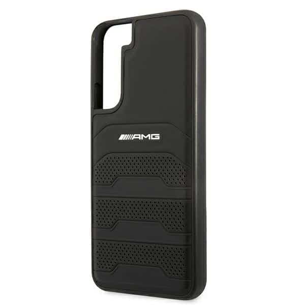 Mercedes Leather Debossed Lines - θήκη για Samsung Galaxy S22 + S906 - Μαύρο 6