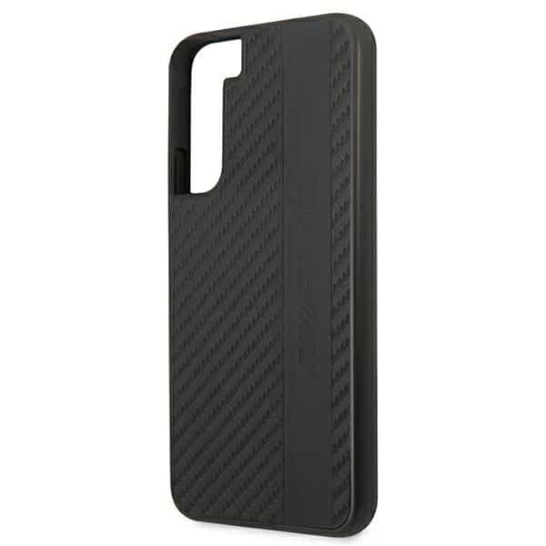 Mercedes Carbon Stripe&Embossed - θήκη για Samsung S22+ S906 - Μαύρο 6