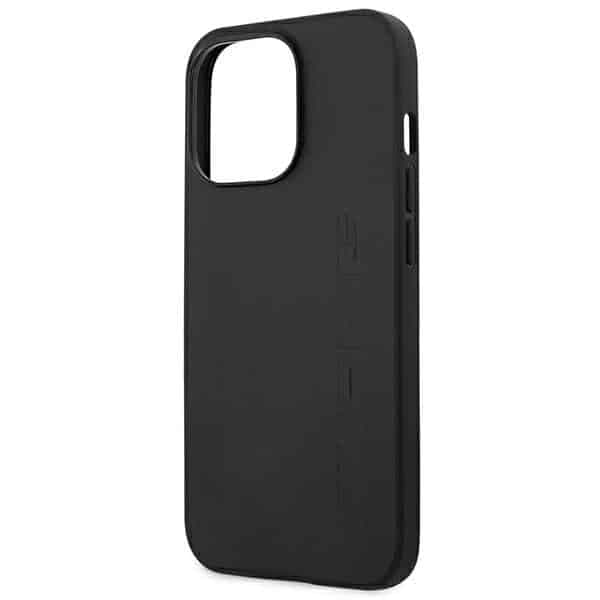 Mercedes Leather Hot Stamped - θήκη για Apple iPhone 14 Pro Max - Μαύρο 6