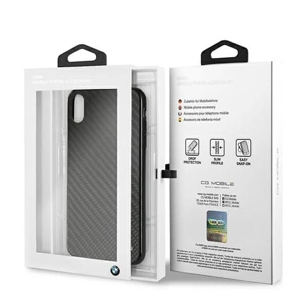 BMW Siganture-Carbon - θήκη για Apple iPhone XS Max - Μαύρο 7