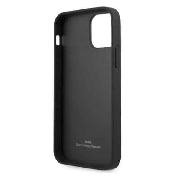 BMW Leather Perforate Sides - θήκη για Apple iPhone 12 Pro Max - Μαύρο 7