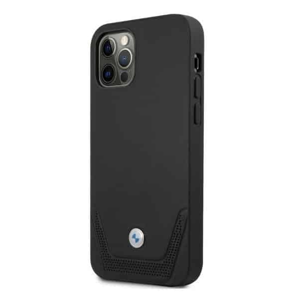 BMW Leather Perforate - θήκη για Apple iPhone 12 Pro Max - Μαύρο 2