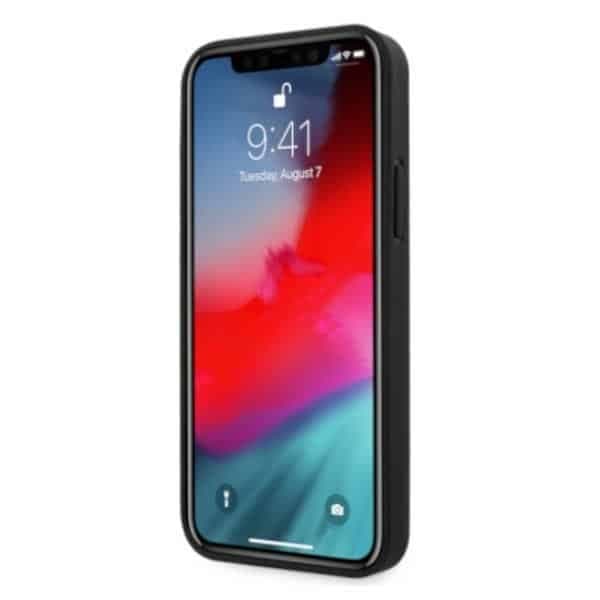 BMW Leather Perforate - θήκη για Apple iPhone 12 Pro Max - Μαύρο 5