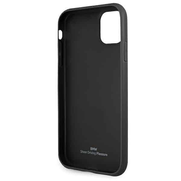 BMW Leather Curve Perforate - θήκη για Apple iPhone 11 - Κόκκινο 7